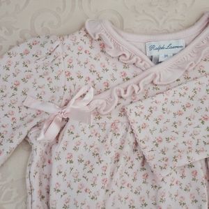 Ralph Lauren Beautiful Baby Sleepsuit